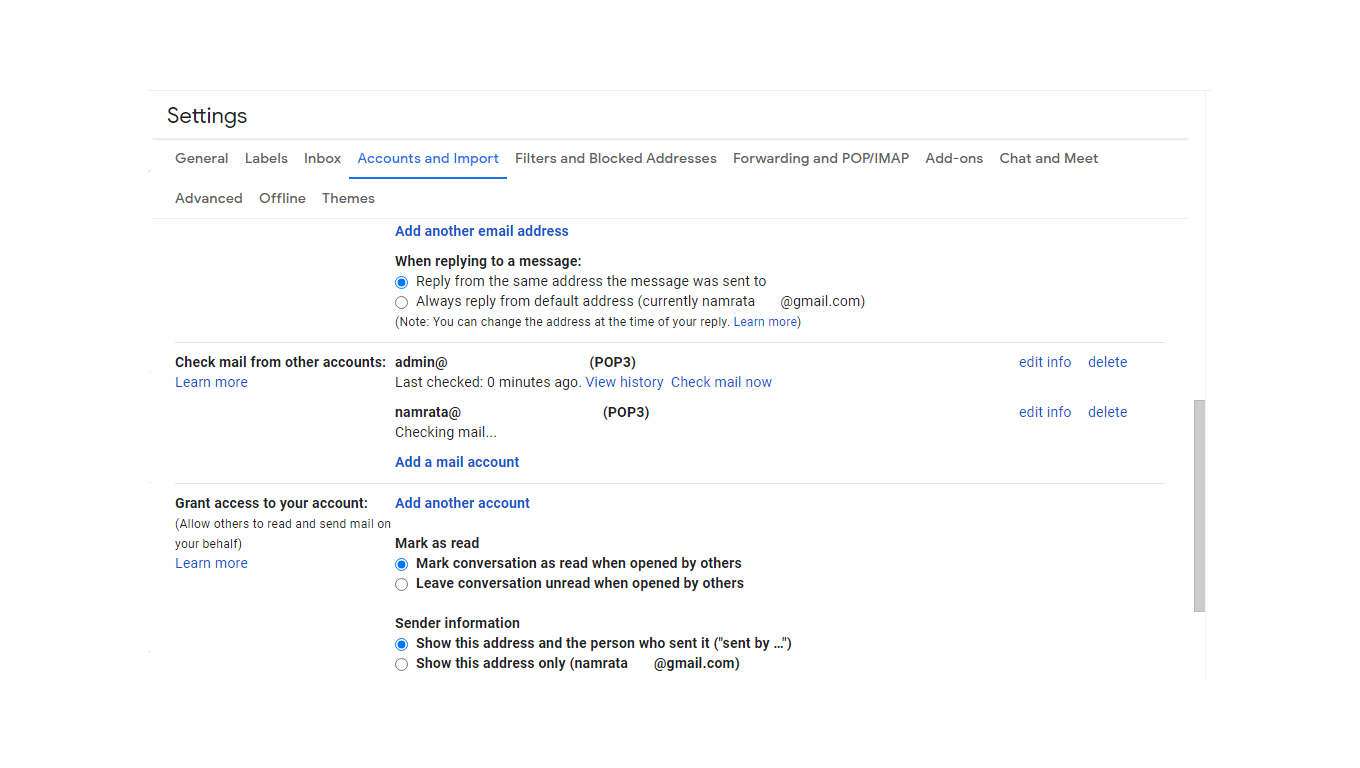 Gmail Connectivity Step 9